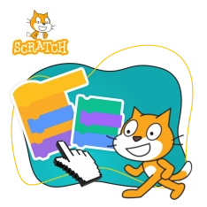 Scratch программирование для детей: Продвинутый уровень – создаём игры, как настоящие разработчики - КИБЕРшкола программирования для детей, компьютерные курсы для школьников, начинающих и подростков - KIBERone г. Высокая Гора